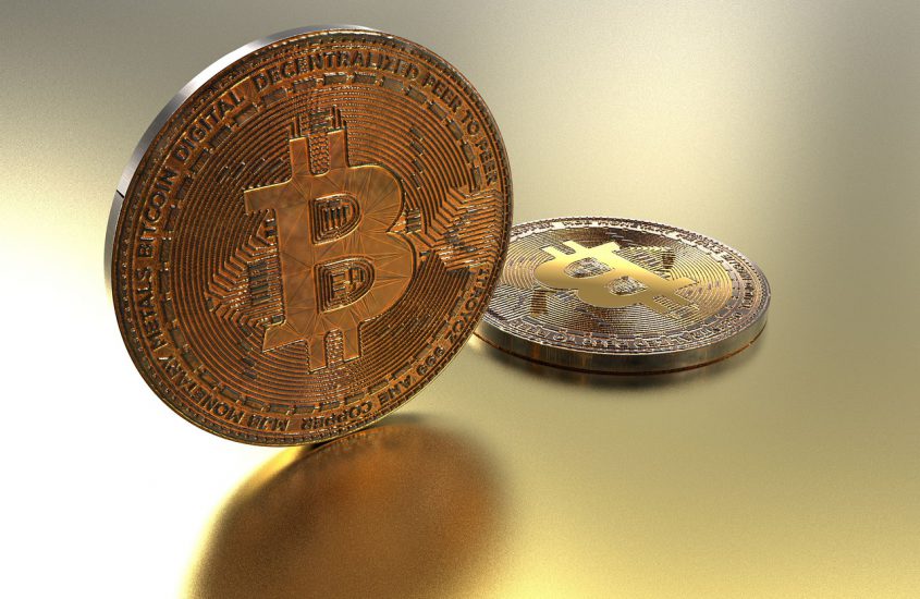 Even de BTC koers checken