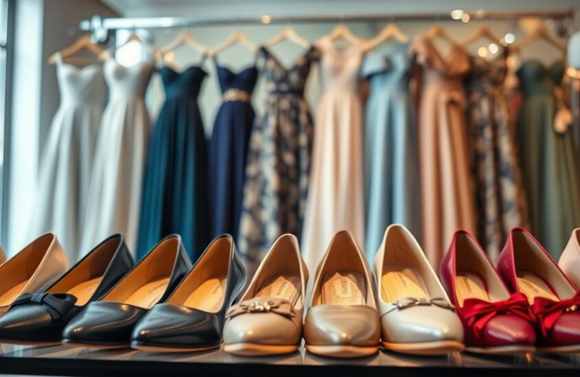 De perfecte schoen bij elke jurk: van sneakers tot hakken